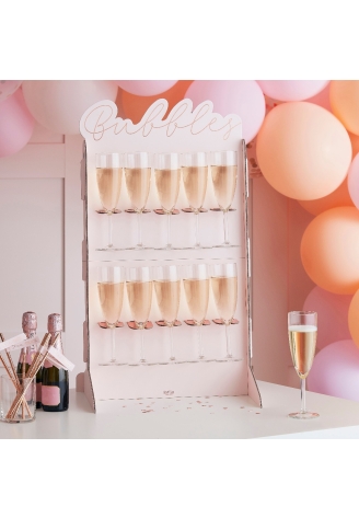 Ginger Ray HN-815 Blush Hen Prosecco Muur ()