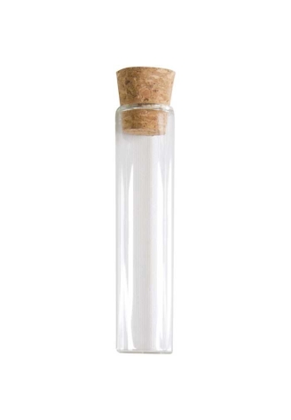 Glazen Buisjes met Kurk (5cm) ()