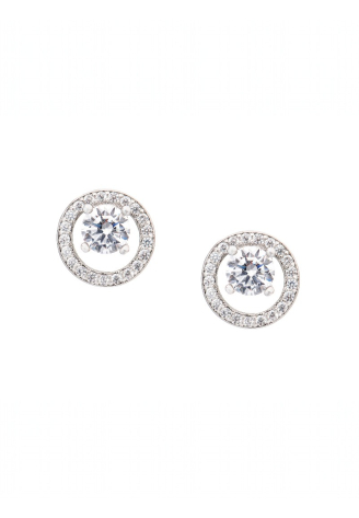 G.Westerleigh ER0202 Oorbellen Rhodium