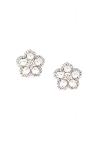 G.Westerleigh ER0204 Oorbellen Rhodium