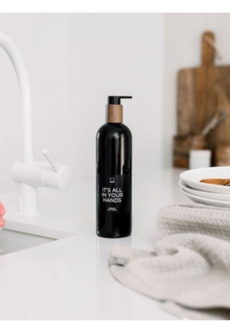 Leeff 18149 Handzeep Minty Moments - It's all in your hands Zwart