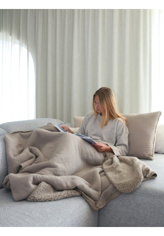 Leeff 18627 Plaid Phileine Taupe