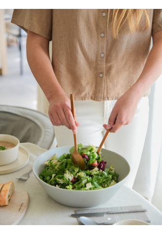 Leeff 18696 Saladebestek Charlot Roségoud