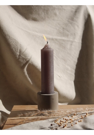 Leeff 18722 Groote Kaarsen Cadeau set Brian Grijs