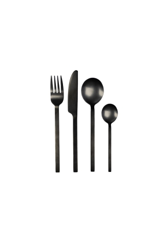 Leeff Bestek Charlot – Set van 16, Zwart ()