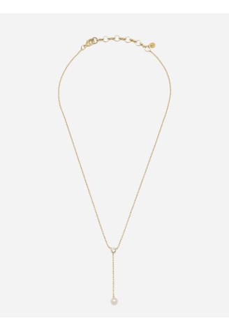 Abrazi Lovey Parel Ketting Goud ()