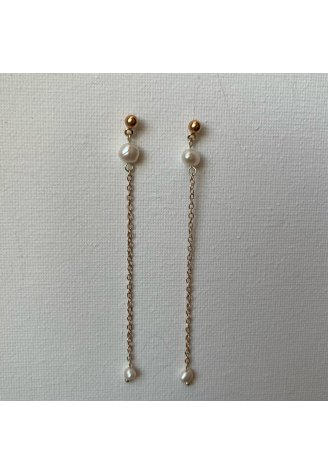 Sally Jane Bridal Ariel Oorbellen Goud