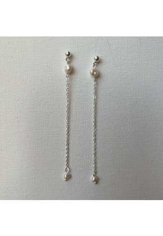 Sally Jane Bridal Ariel Oorbellen Zilver