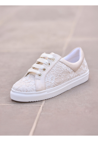 Bianco Evento Pako bridal sneakers