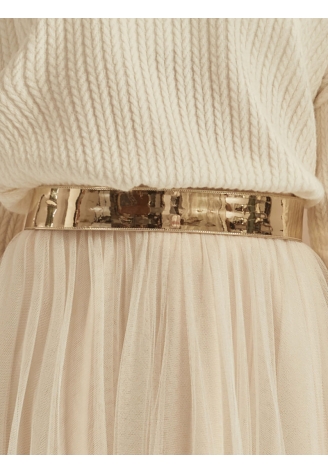 Bianco Evento PA91G Ceintuur Goud ()