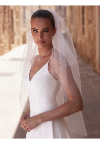 Bianco Evento S496 Sluier - 110/70 cm ()