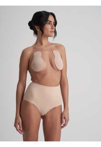 BYE BRA Fabric Pull-Ups Beige ()