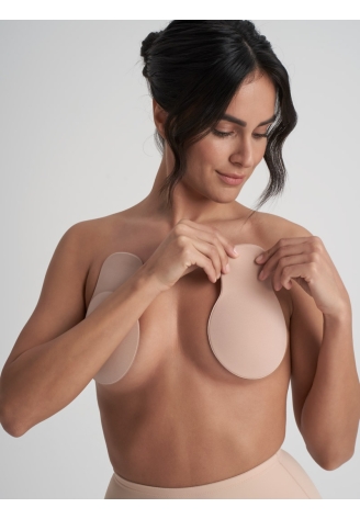 BYE BRA Fabric Pull-Ups Beige