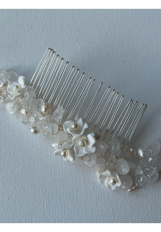 Sally Jane Bridal Celeste HaarKam Zilver