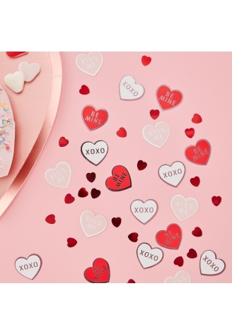 Ginger Ray VA-901 Be My Valentine Confetti Hartjes ()