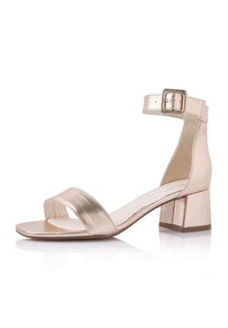 Rainbow Club Donnah Rose-Goud Mat Bruidsschoenen ()