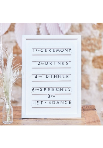 Ginger Ray PAM-530 Letter Display Bord ()