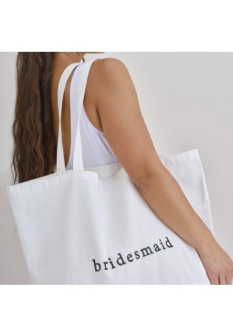 Ginger Ray HEN-120 Canvas Shopper Bridesmaid