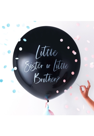 Ginger Ray TW-836 Twinkle Twinkle Gender Reveal Ballon