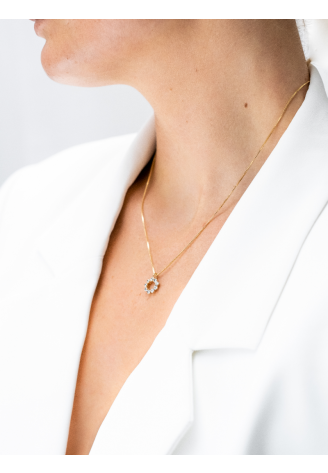 Abrazi Callie Ketting Goud 50cm