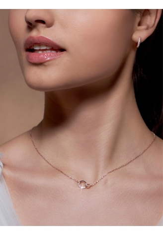 Poirier JS-001 Bruidssieraden Set Élodie Rosé ()