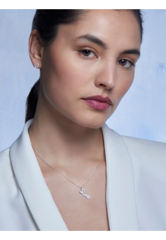Poirier JS-009 Bruidssieraden Set Julia Zilver ()