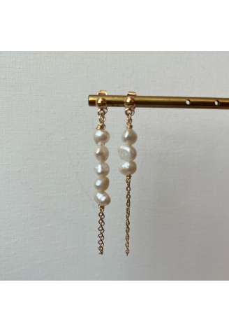 Sally Jane Bridal Muse Oorbellen Goud