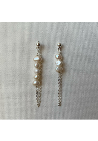 Sally Jane Bridal Muse Oorbellen Zilver