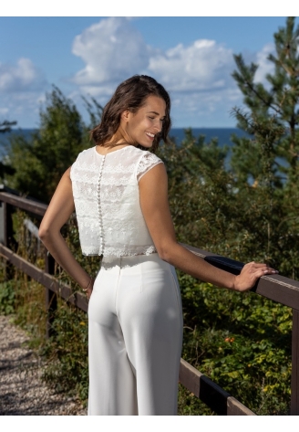 Novias Emanuelle Kanten Bolero