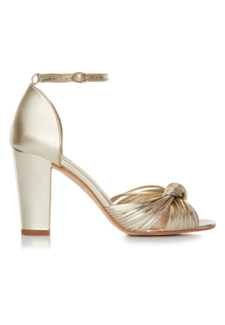 Rachel Simpson Harper Bruidsschoenen Goud ()