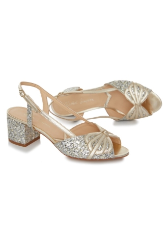Rachel Simpson Kitty Glitter Bruidsschoenen