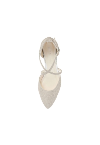 Rainbow Club Maike Bruidsschoenen – Champagne Metallic