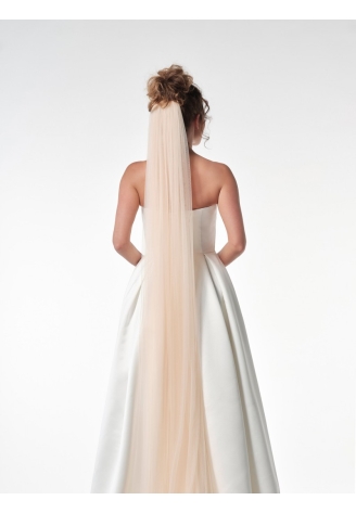 Poirier Sluier S12-300-1-SOFT-Peach - 300 cm ()