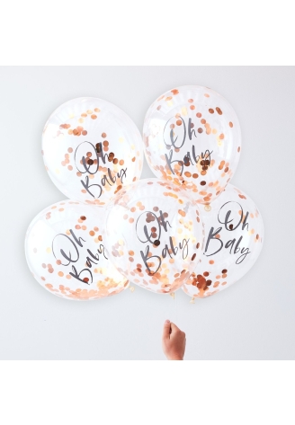 Ginger Ray TW-803 Twinkle Twinkle Confetti Ballonnen