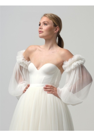 Poirier SL-001 Plissé Mouwen ()