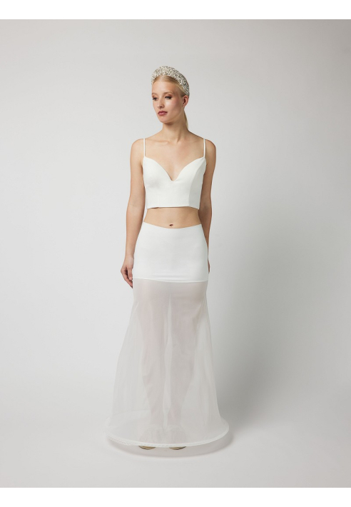 Poirier PC1-190J hoepelrok 190 cm Ivory ()