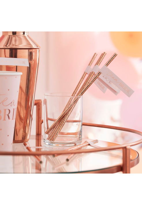 Ginger Ray HN-825 Blush Hen Rietjes ()