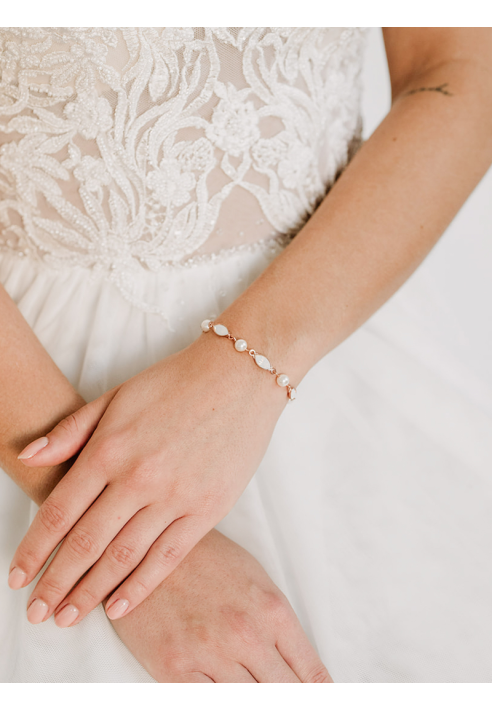 Perlenbräute Kylie Armband ()