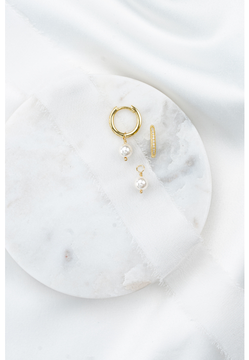 Perlenbräute Anni Oorbellen