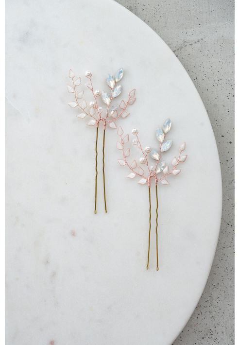 Perlenbräute Gretchen Haarpinnen