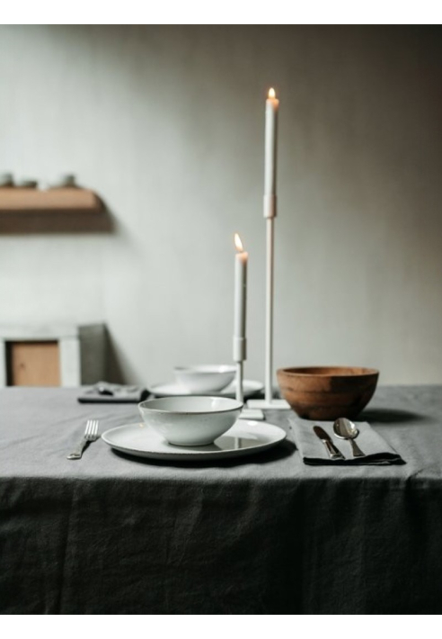 Leeff 18222 Tafelkleed Tobias Grijs