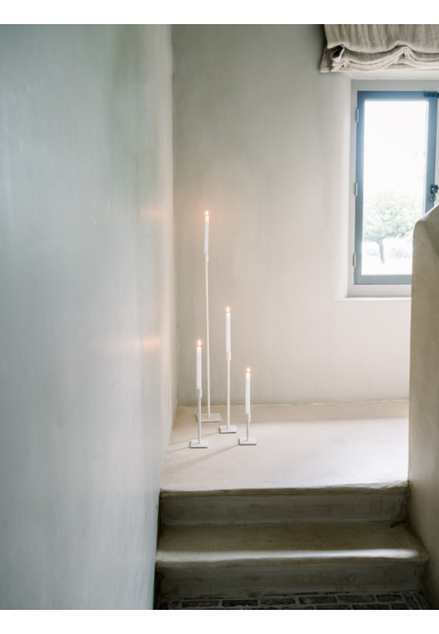 Leeff 18264 Vloer kandelaars Fynn Wit