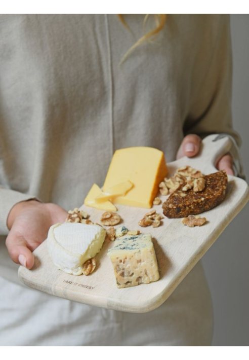 Leeff 18479 Serveerplank - Take it cheesy Naturel