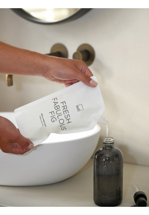 Leeff 18542 Cadeaudoos - Fabulous Fig Handzeep + Navulling Wit