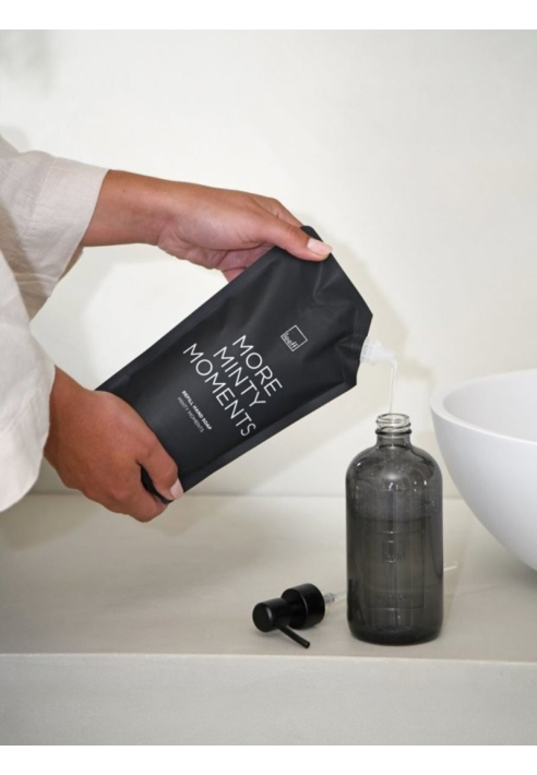 Leeff 18543 Cadeaubox - Minty Moments Handzeep + Navulling Zwart