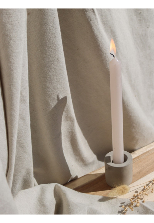 Leeff 18719 Dinerkaarsen Cadeau set Donna Naturel