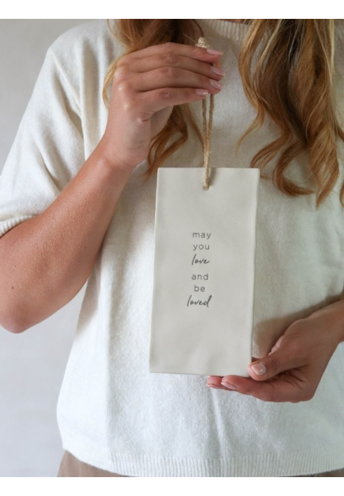 Leeff Tegeltje Dex - Moge je liefhebben en geliefd worden ()