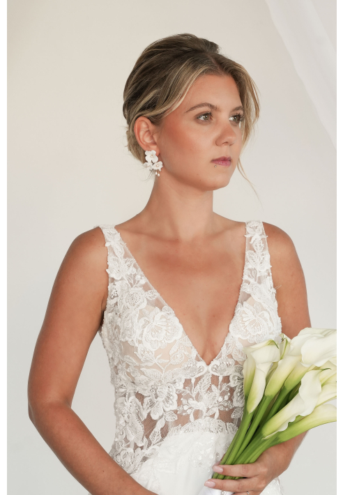 Perlenbräute Coco kleine oorbellen ()