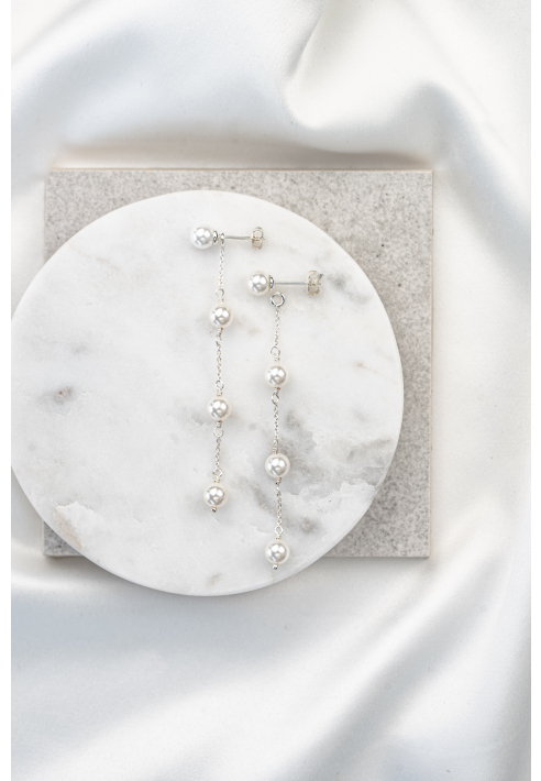 Perlenbräute Lola Oorbellen