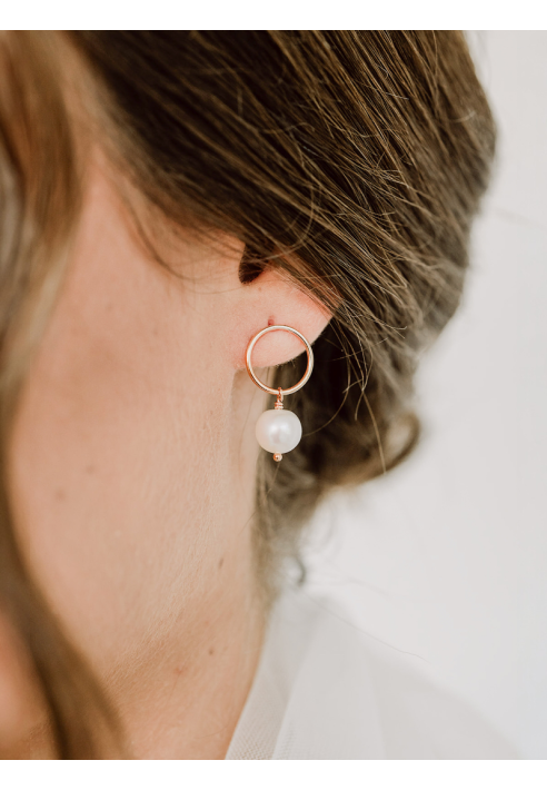 Perlenbräute Toni Oorbellen ()